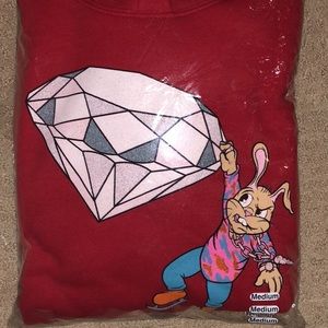 Icy Rabbit Hangin Rabbit Hoodie